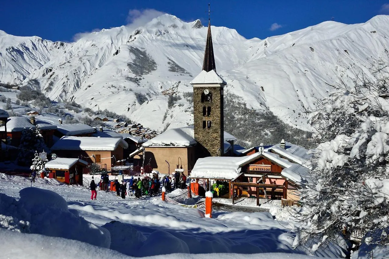 Chalet De Charme 13 Personnes Avec Sauna Ski O Pieds Saint-Martin-de-Belleville Frankrike